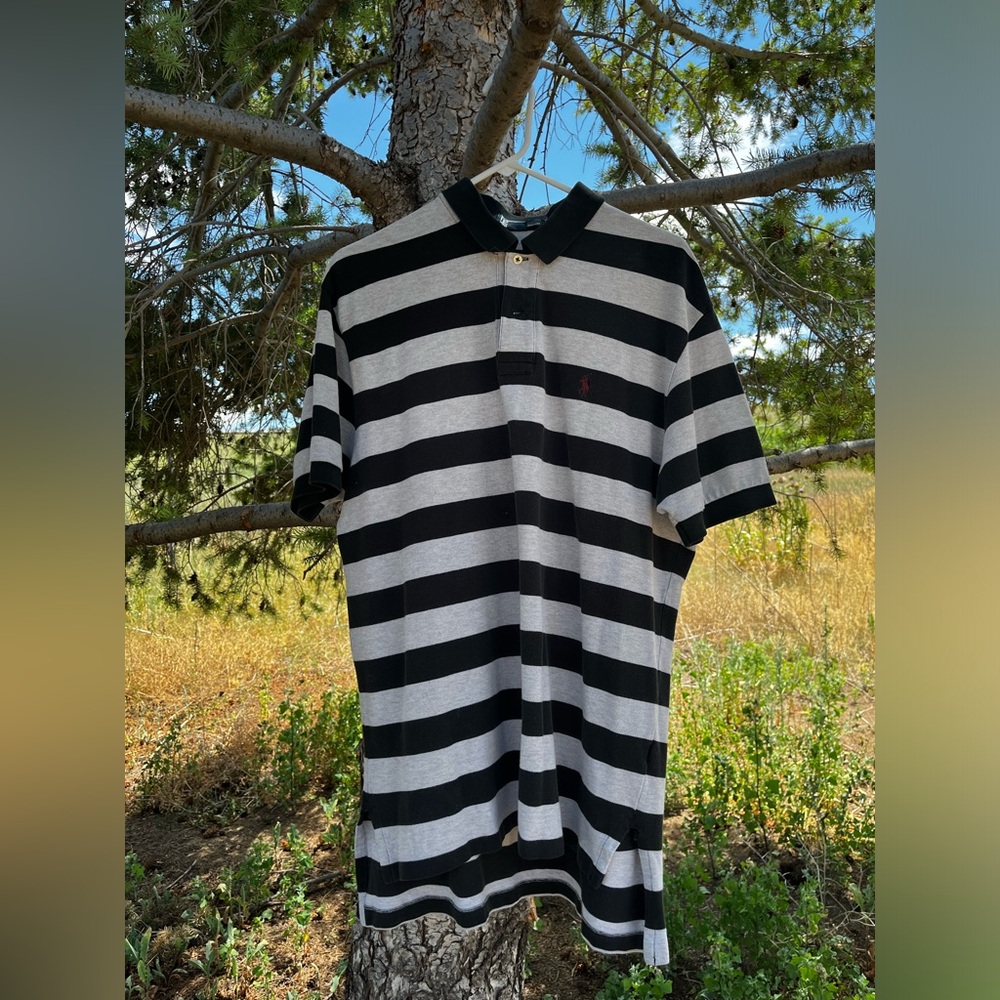 Ralph Lauren Striped Polo Men’s Large